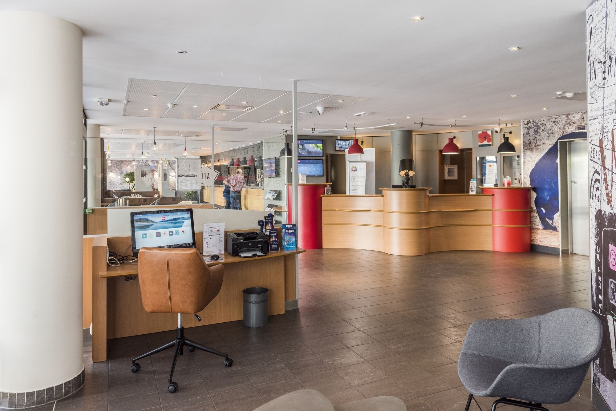 ibis Marne La Vallée Val d'Europe Montévrain Interior foto